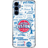 NBA Detroit Pistons Historic Blast Galaxy A35 5G Clear Case